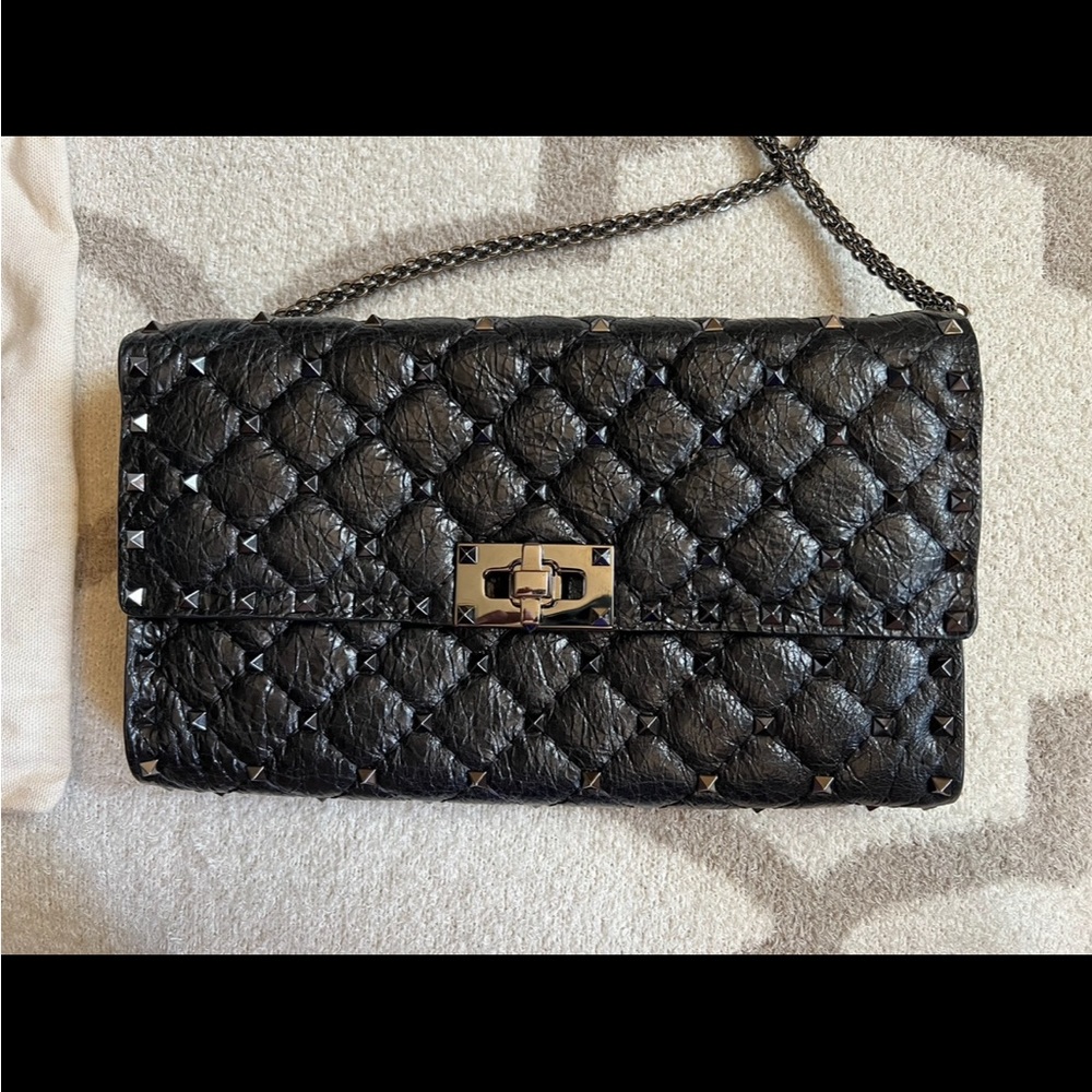 AUTHENTIC VALENTINO ROCKSTUD SPIKE CROSSBODY BAG